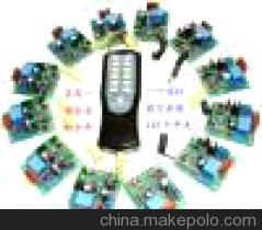 【一搖萬收無線遙控發射與接收系統】價格,廠家,圖片,其他無線網絡設備,滄州市新華區方圓電子產品開發部-